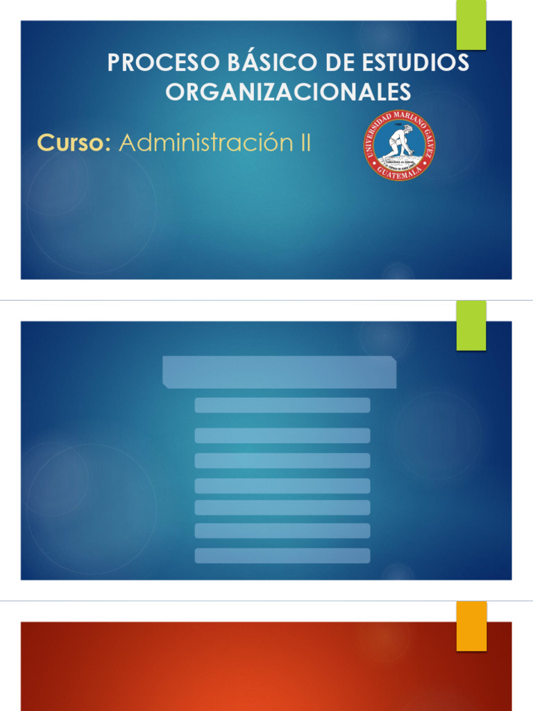 Metodología de Estudios Organizacionales | PDF | Planificación | Evaluación