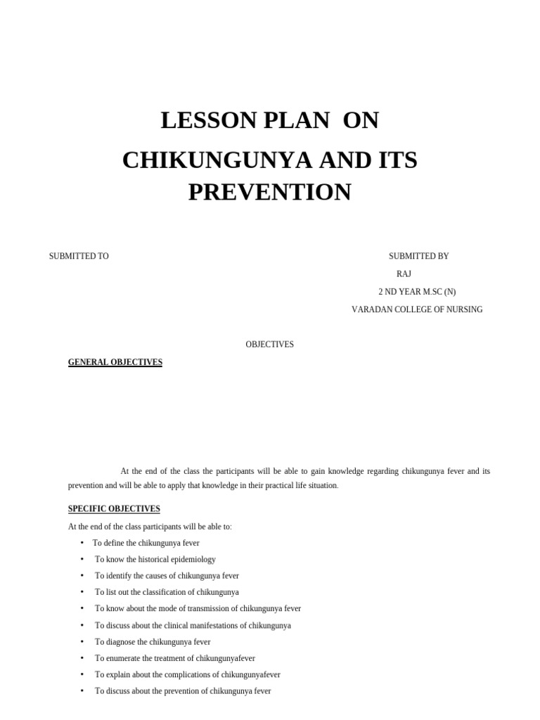 lesson-plan-on-chiken-gunya-raj-pdf-virus-causes-of-death