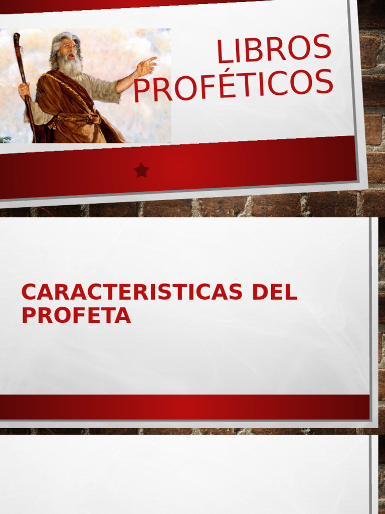 Libros Proféticos | PDF
