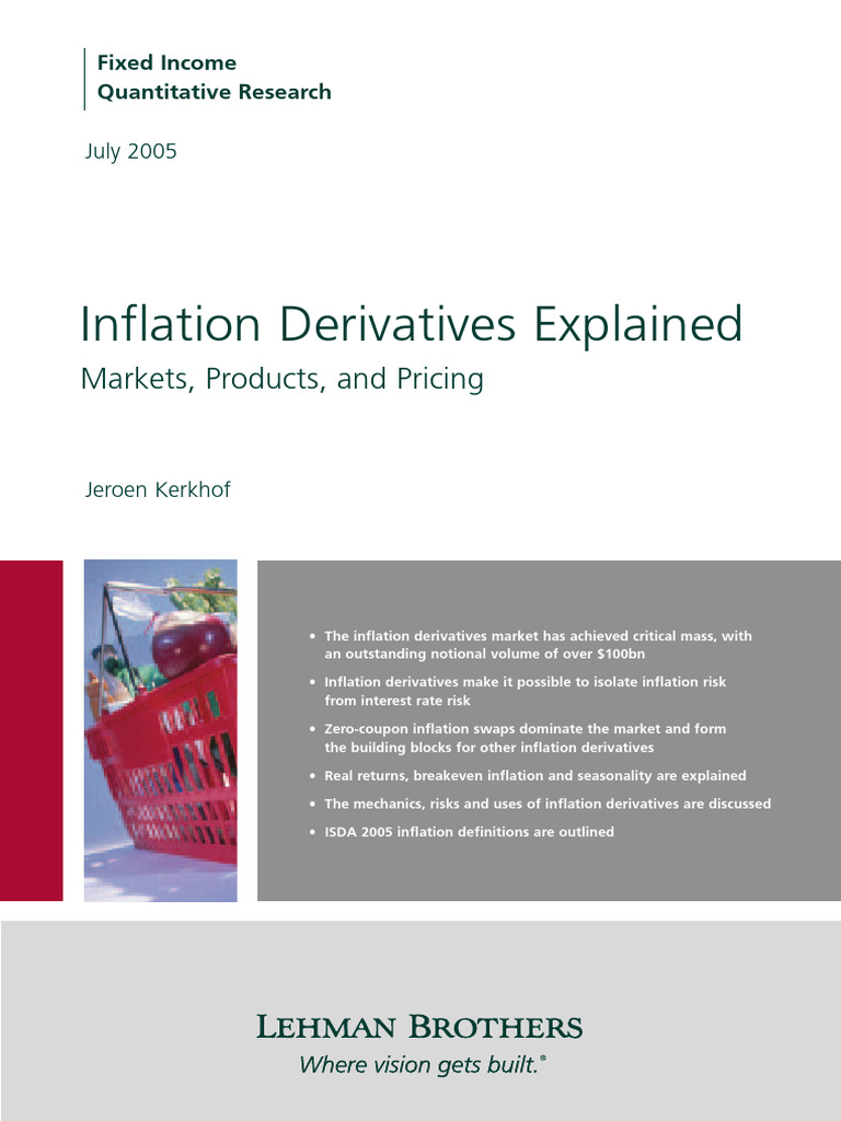 Inflation Derivatives Overview and Analysis | PDF | Bonds (Finance ...