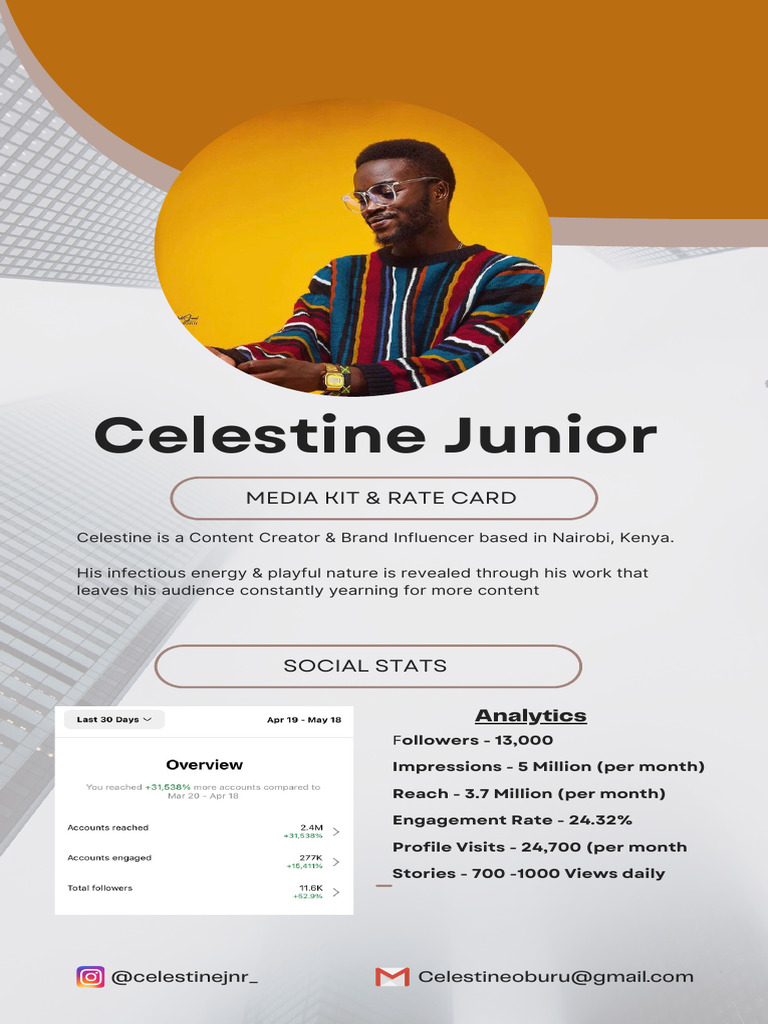 Celestine Junior Media Kit & Rates | PDF | Social Science