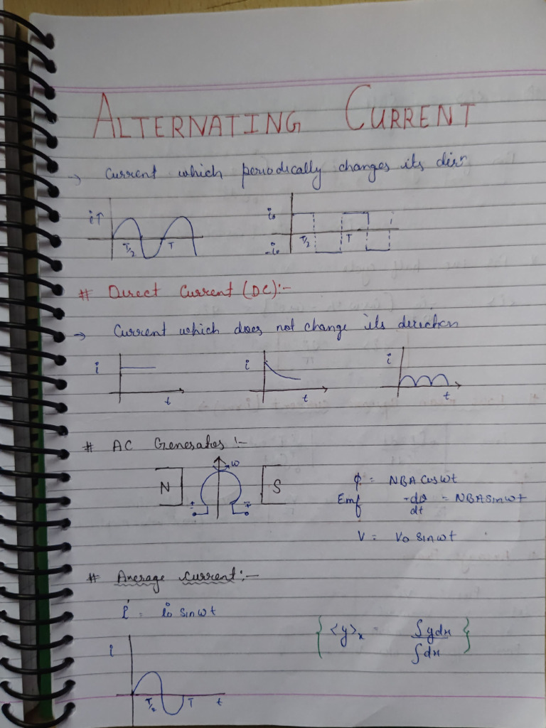 Ac Handwritten Notes Pdf
