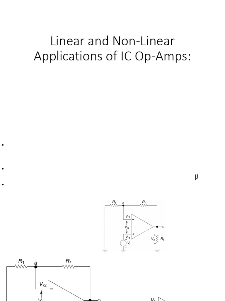 Lic Unit 2 | PDF | Operational Amplifier | Amplifier