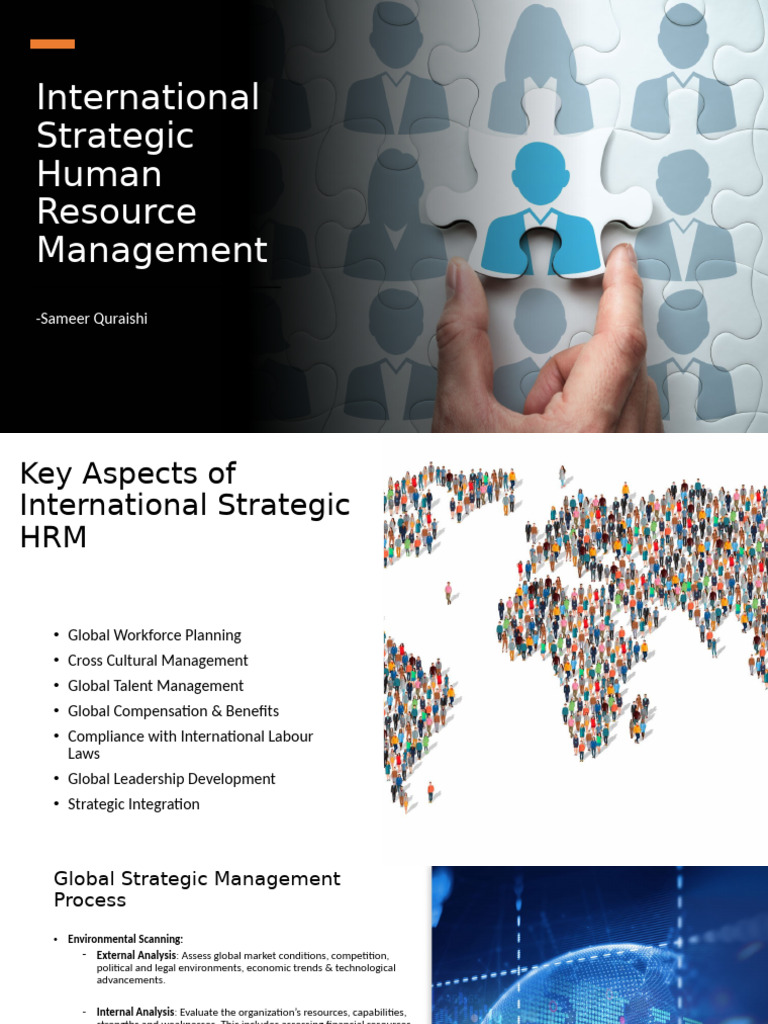 STRATEGIC INTERNATIONAL HUMAN RESOURCE MANAGEMENT PDF intelligence overview