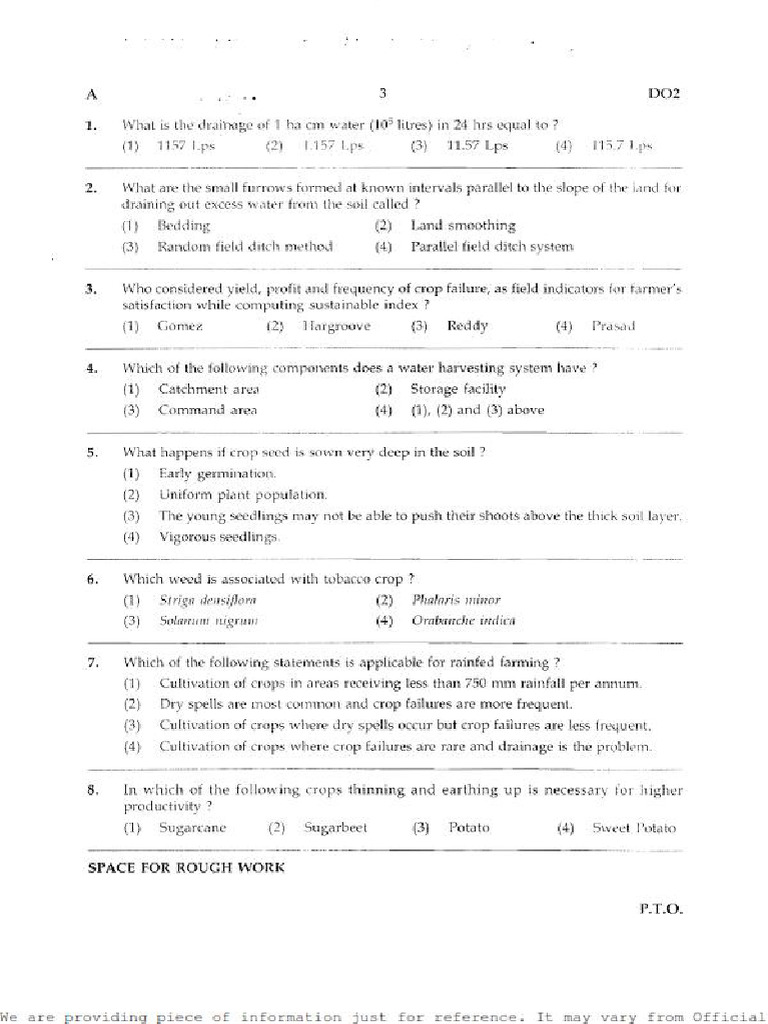 Agriculture Science Pdf