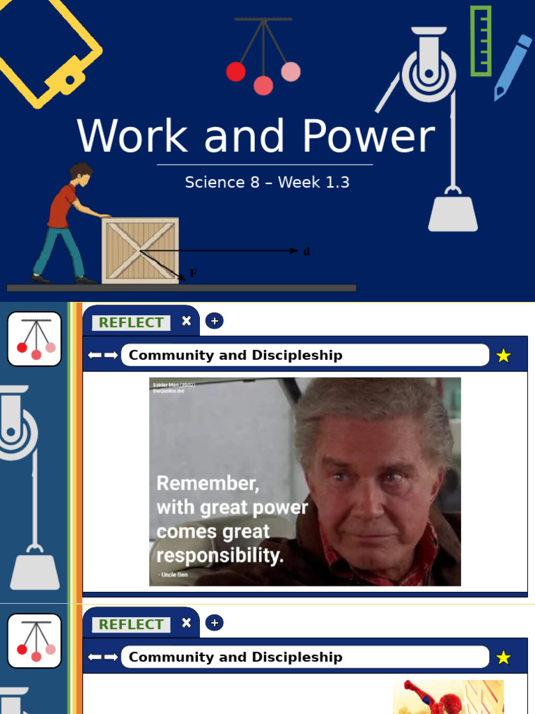 S8 1stQ Lesson 6 (Energy) | PDF | Potential Energy | Kinetic Energy