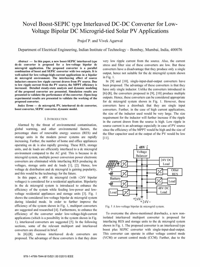 Boost-Sepic Converter 1 | PDF | Computer Engineering | Power (Physics)