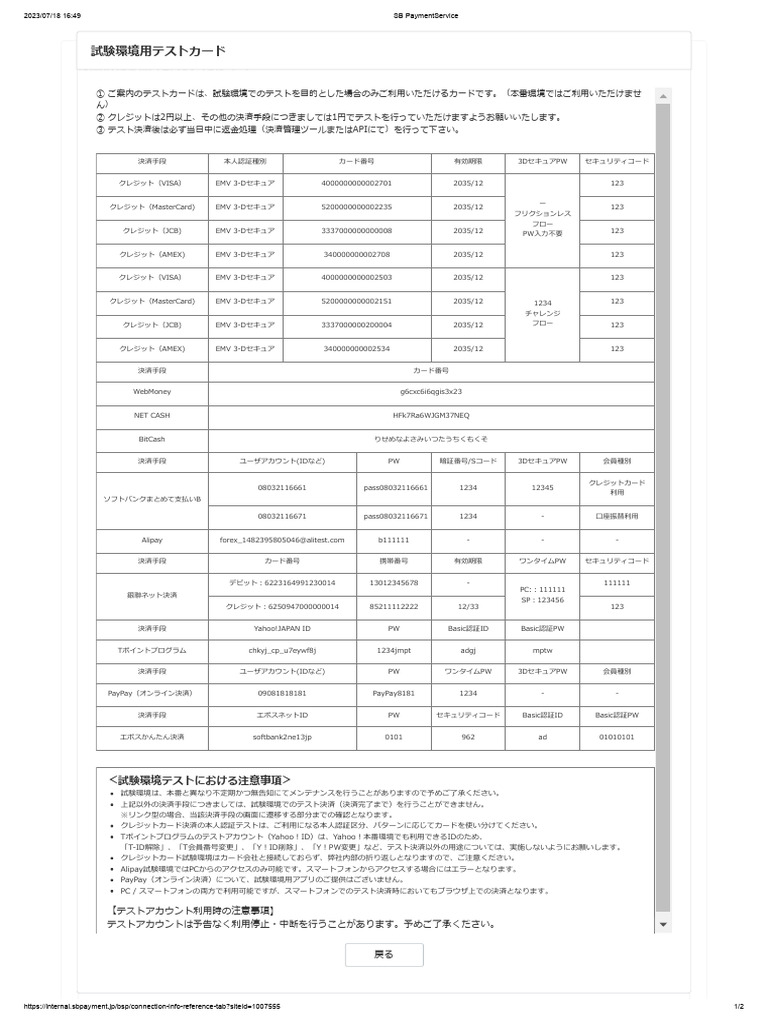 Account Test Sbps | PDF