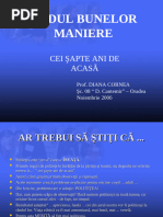 Codul Bunelor Maniere Salutul