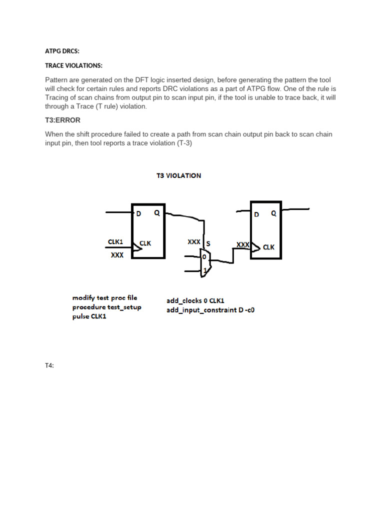 DFT ATPG Trace Violation Analysis | PDF | Computers