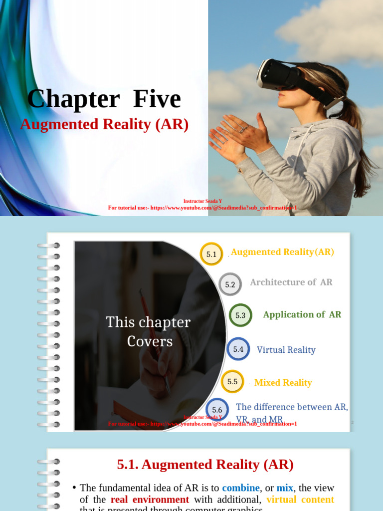 Understanding Augmented Reality Applications | PDF | Virtual Reality ...