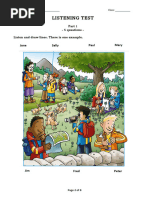 Flyers Listening Test Pdf