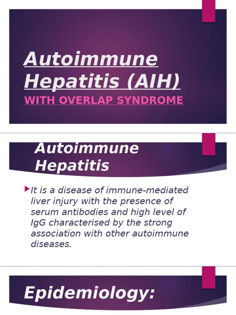 Autoimmune Hepatitis1 PDF Hepatitis Cirrhosis
