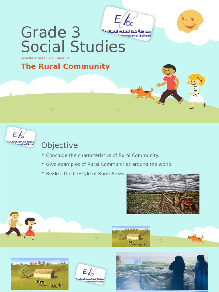 Grade 3 Social Studies: The Rural Community | PDF