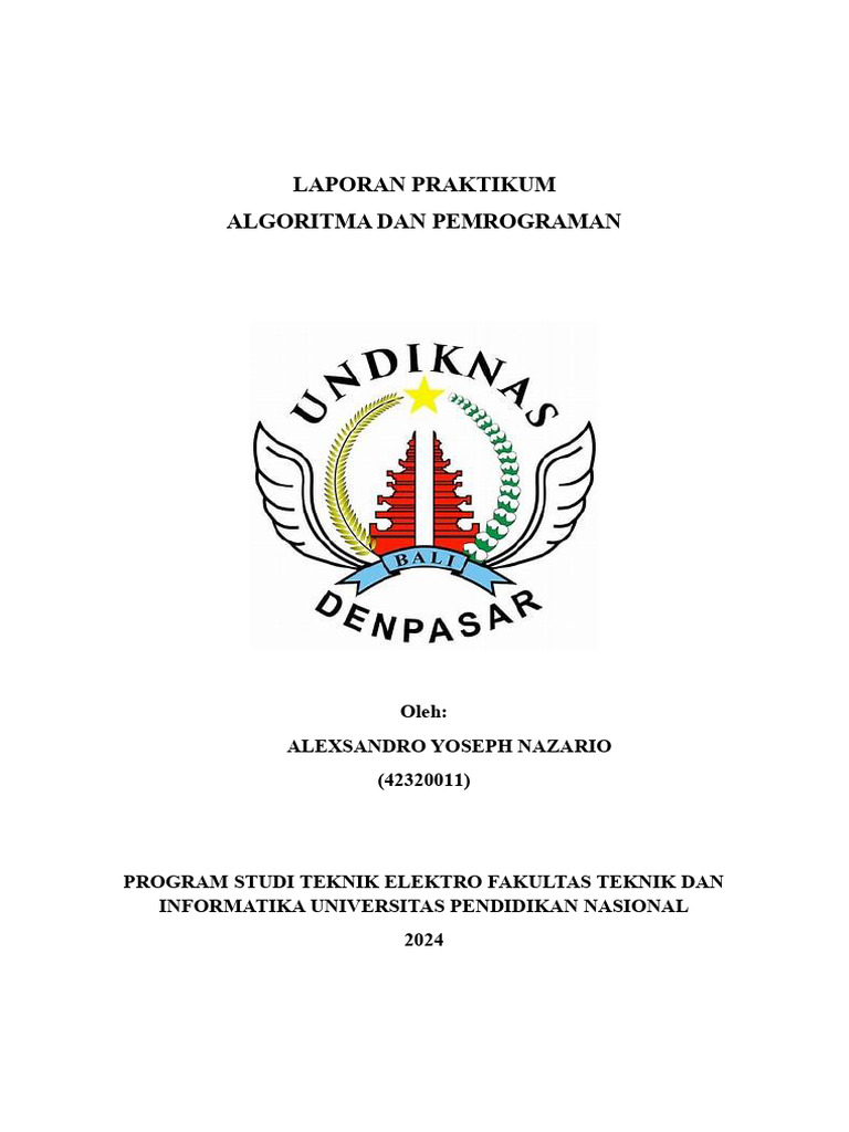 Praktikum Algoritma dengan Python | PDF