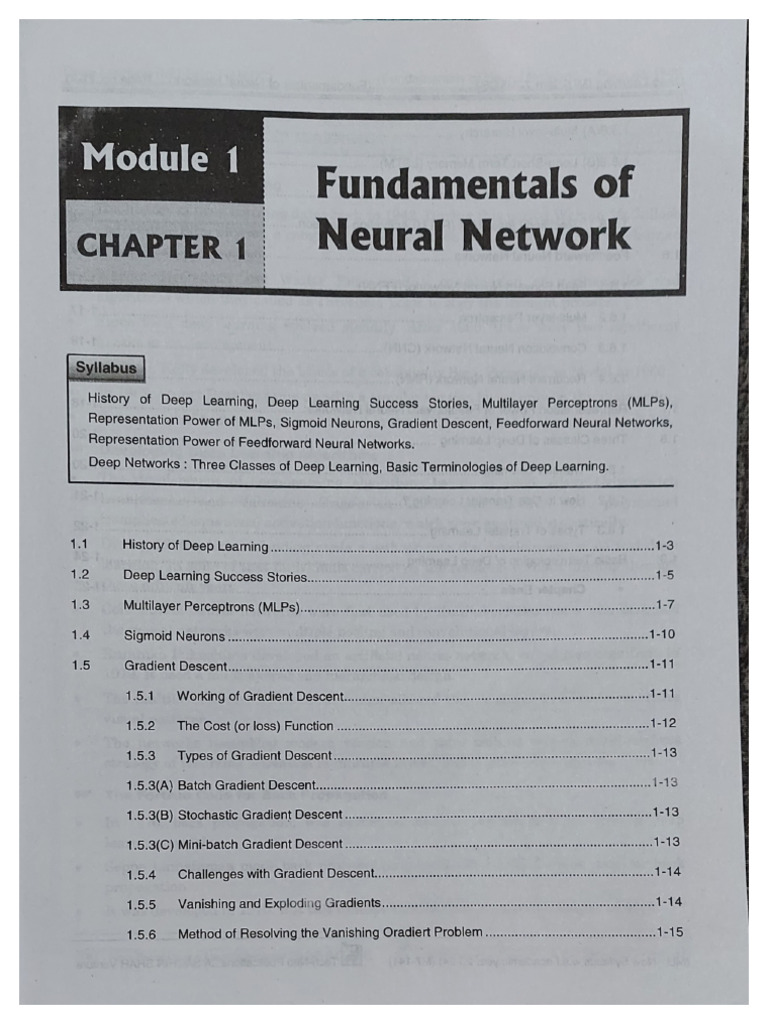 Deep Learning Techneo | PDF