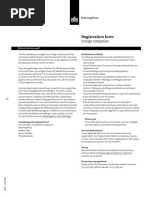 TR2 Form Registration for Non-Residents | PDF | Taxes | Value Added Tax