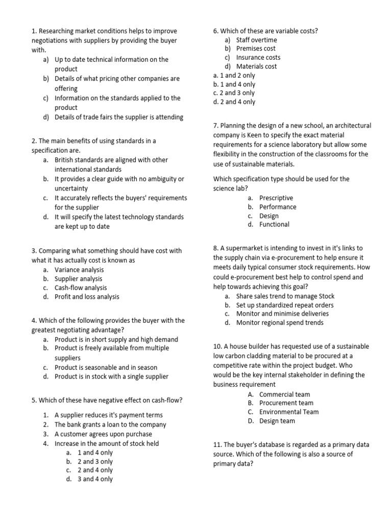 L4M2 Final PDF Procurement Supply Chain L4M2 Final PDF Procurement Supply Chain