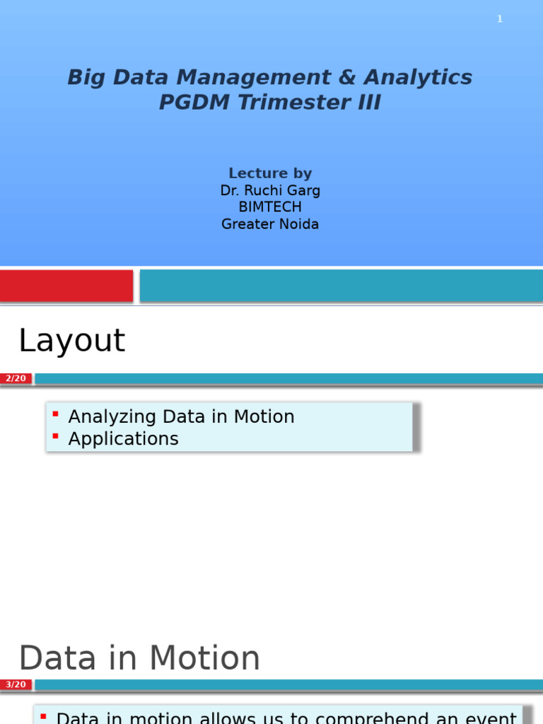 BDMA Part 5 | PDF | Analytics | Big Data