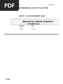 English Fal Grade 10