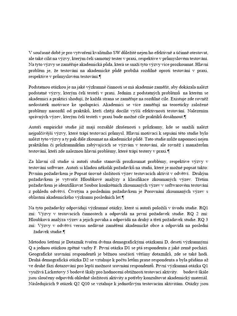Extended Abstract Exploring The Industrys Challenges in Software ...