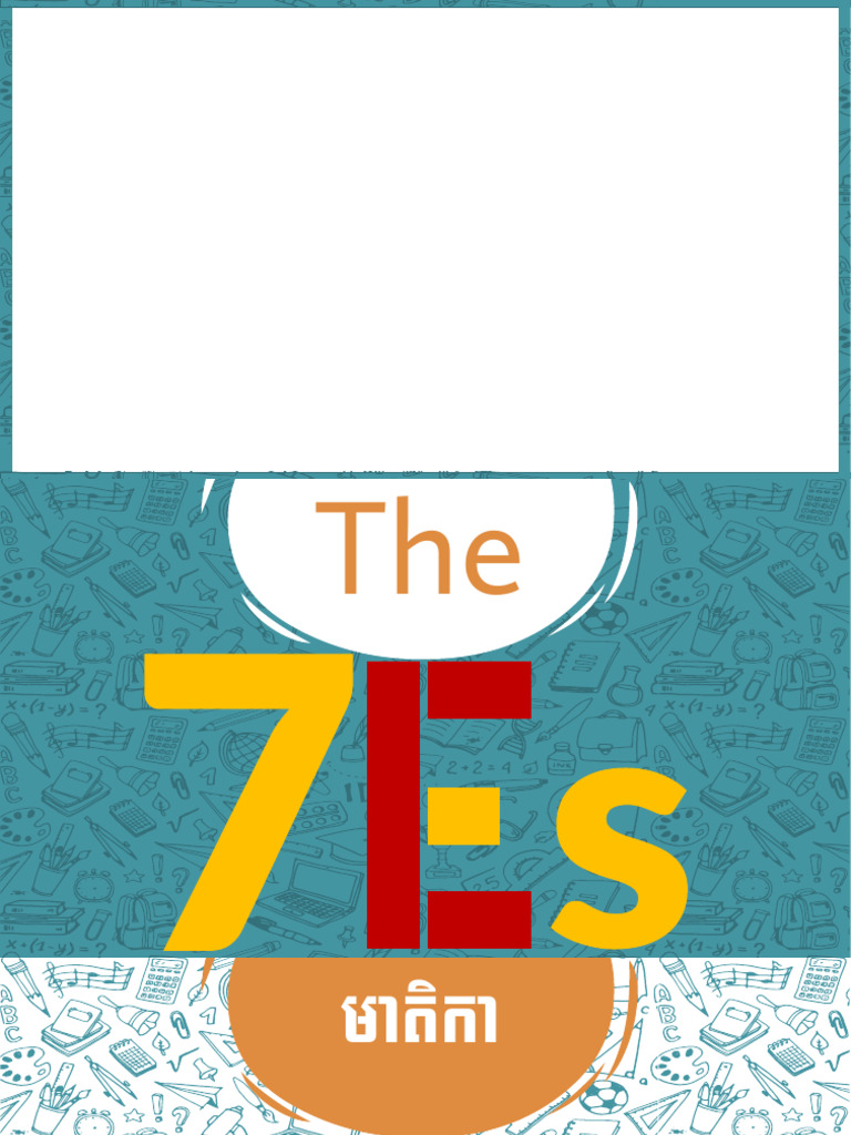 What Is 7es | PDF