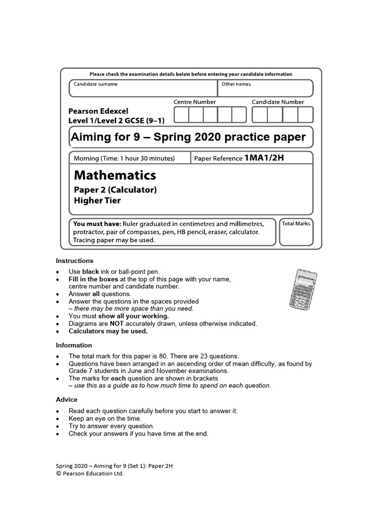 Aiming For A 9 Papers 3 | PDF | Area | Cartesian Coordinate System