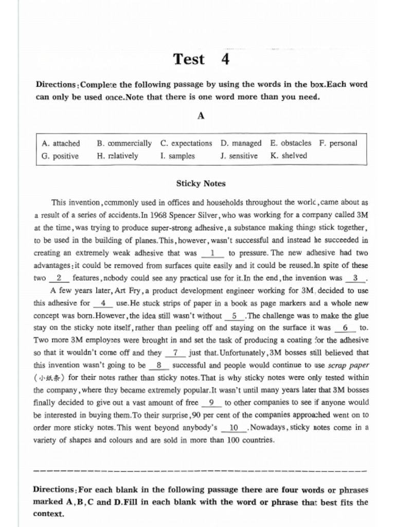 Test 4 | PDF