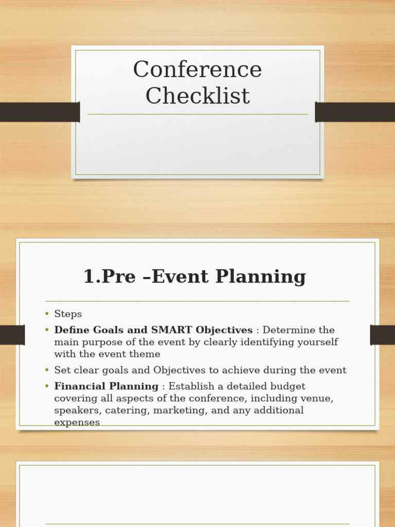 Comprehensive Conference Planning Guide | PDF | Marketing | Business