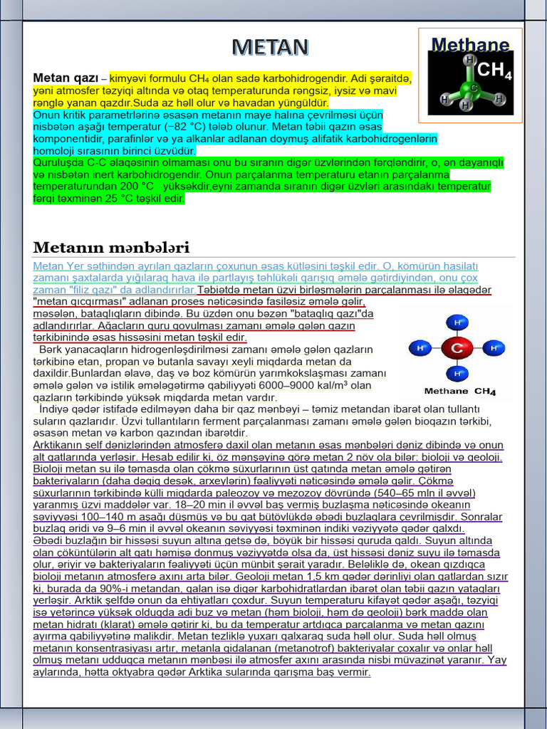 Metan | PDF