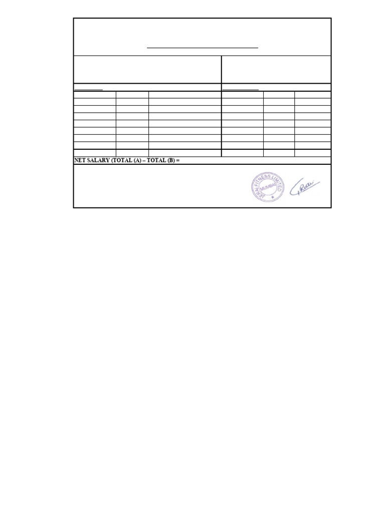June 2024 Salary Slip Breakdown | PDF