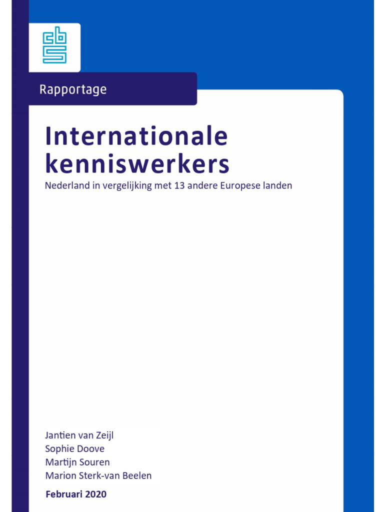 Internationale Kenniswerkers Rapportage | PDF
