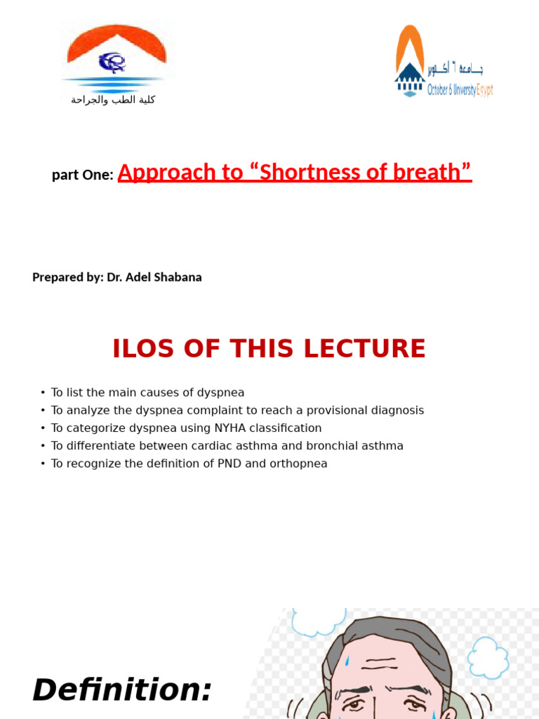 Understanding Dyspnea and Palpitations | PDF | Diseases And Disorders ...