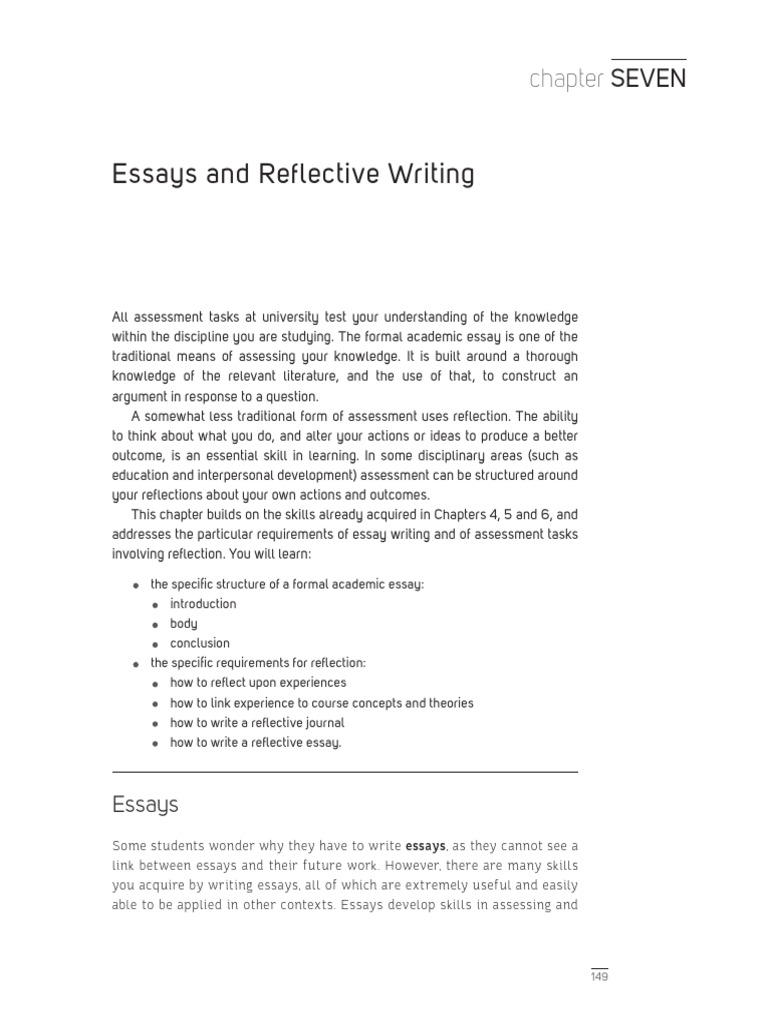Concluding Essays with Reflection | PDF | Essays | Thought