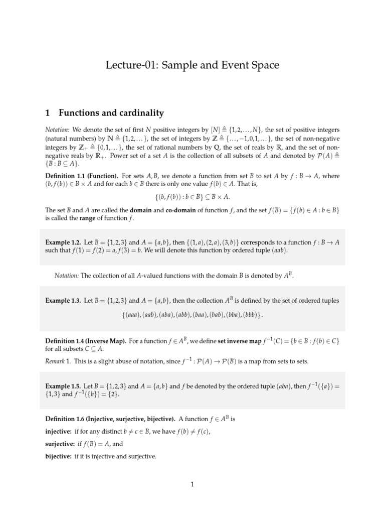 Parimal Parag's Lecture Notes On Random Processes | PDF | Set ...