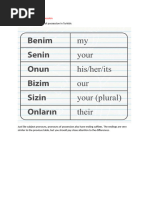 All About Personal Pronouns | PDF | Adjective | Grammatical Gender