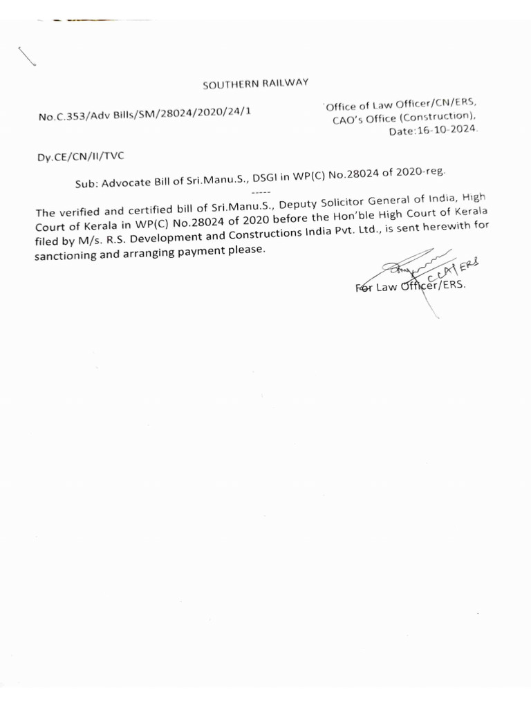 Adv Bill | PDF