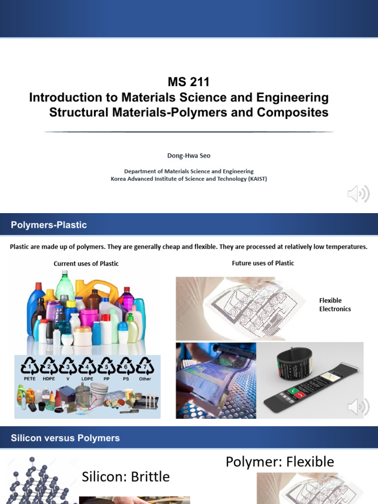 14-Polymers and Composites | PDF | Polymers | Composite Material