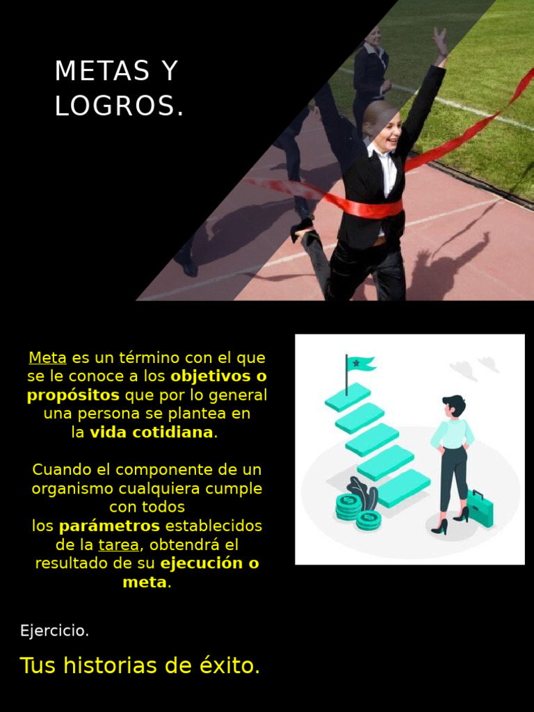 Metas | PDF | Objetivo | Felicidad