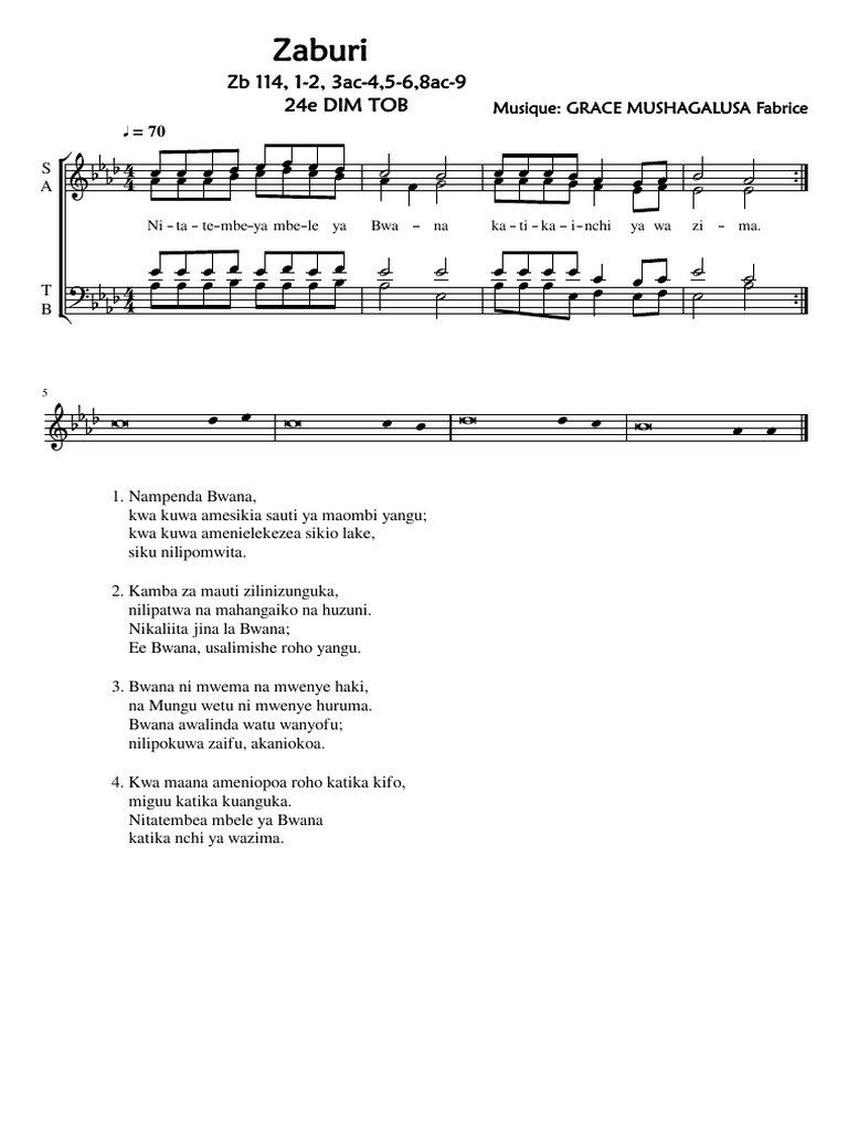 Zaburi 114 24e Dim Tob Pdf
