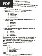 USAT Past Papers Collection 2024 | PDF