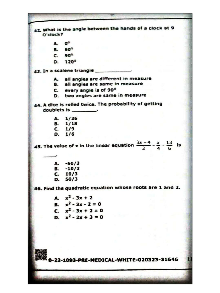 HEC Test 2022-23 | PDF
