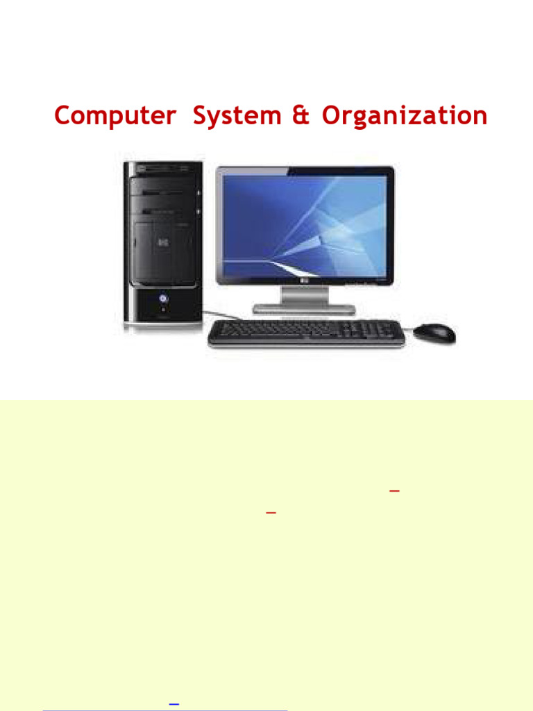 Computer System Components Overview | PDF | Random Access Memory ...
