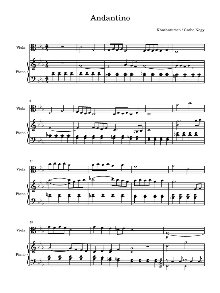Andantino pdf