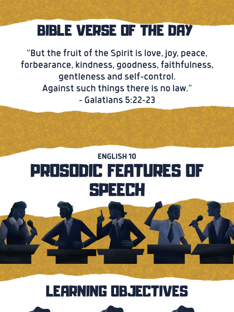 Prosodic Features Of Speech