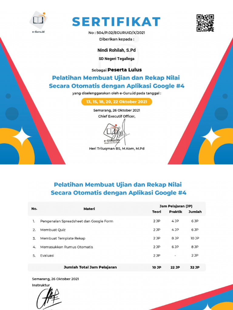 Sertifikat 3 | PDF