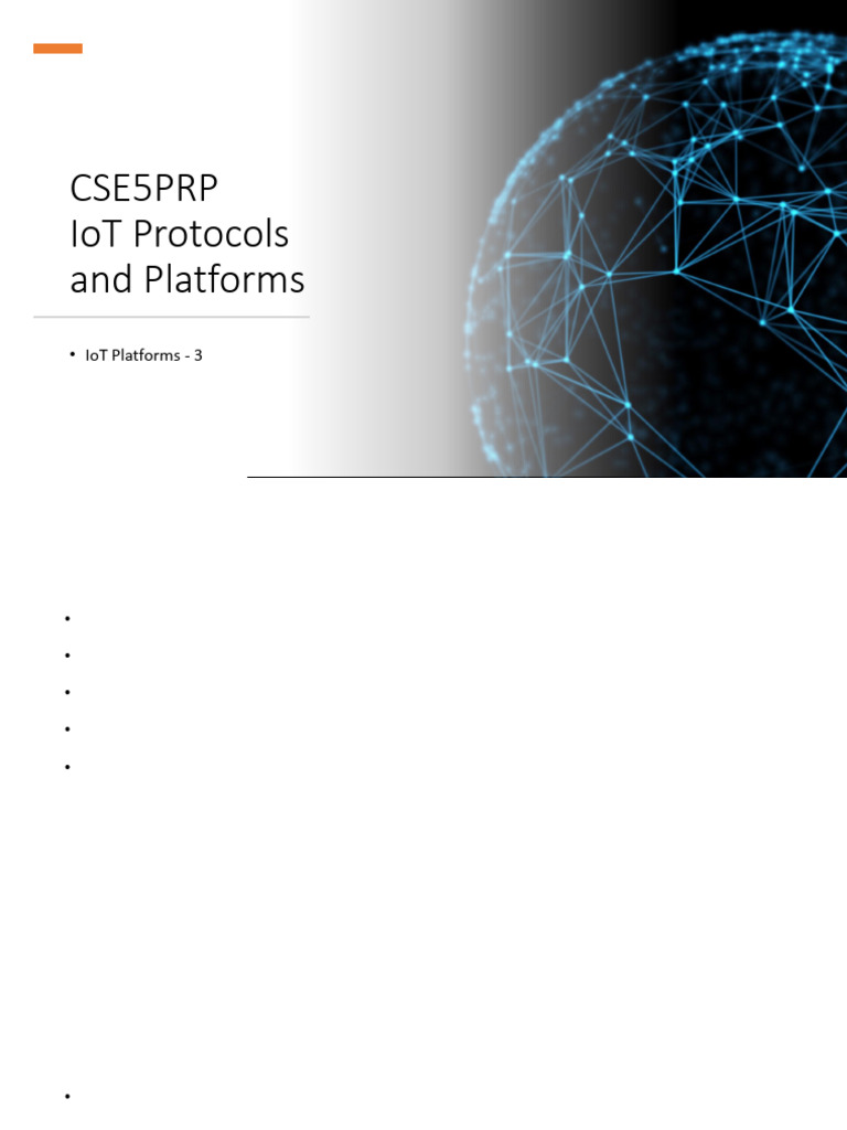 Week 9 - IoT Platforms - 3 - Final | PDF | Internet Of Things ...