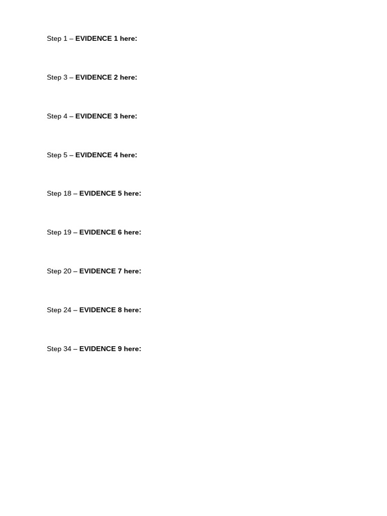 SP 02 Evidence | PDF | Lifestyle
