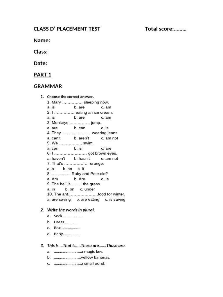 Mn Class D Exam