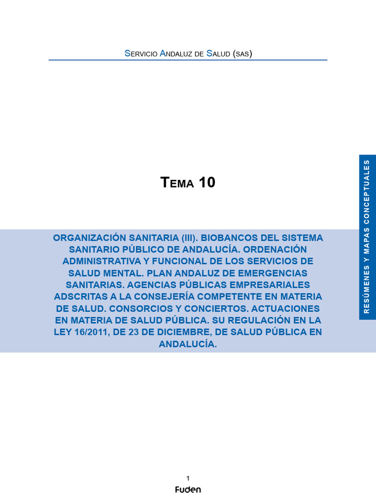 Biobancos en el Sistema Sanitario de Andalucía | PDF | Salud mental ...